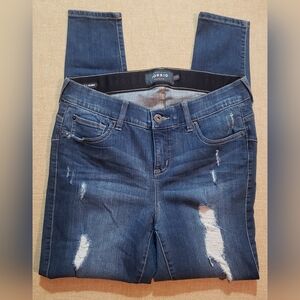 Torrid Size 12R Bombshell Skinny Distressed Jeans